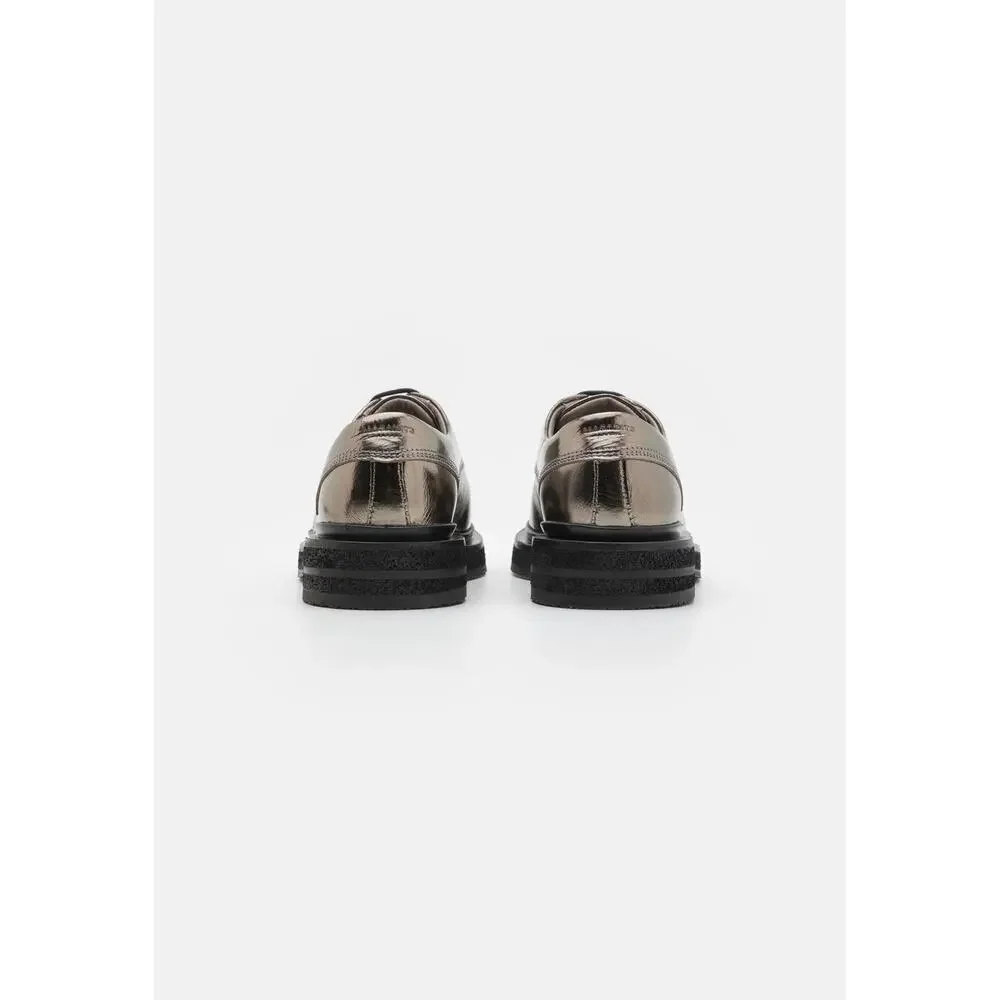 AllSaints ESCHER DERBY LOAFER - Lace-ups - gunmetal grey US 7/ EU 37